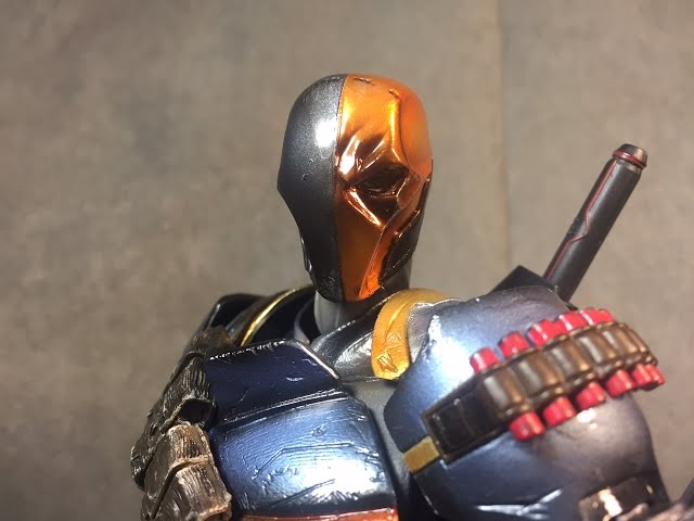 Play Arts Kai Batman Arkham Origins Deathstroke - YouTube