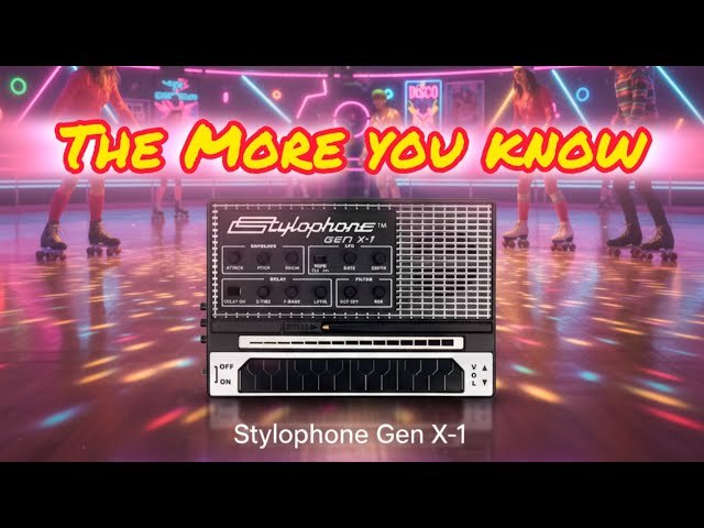 Stylophone Gen-X-1! a cure for Portable Synthesizer Blues. Like