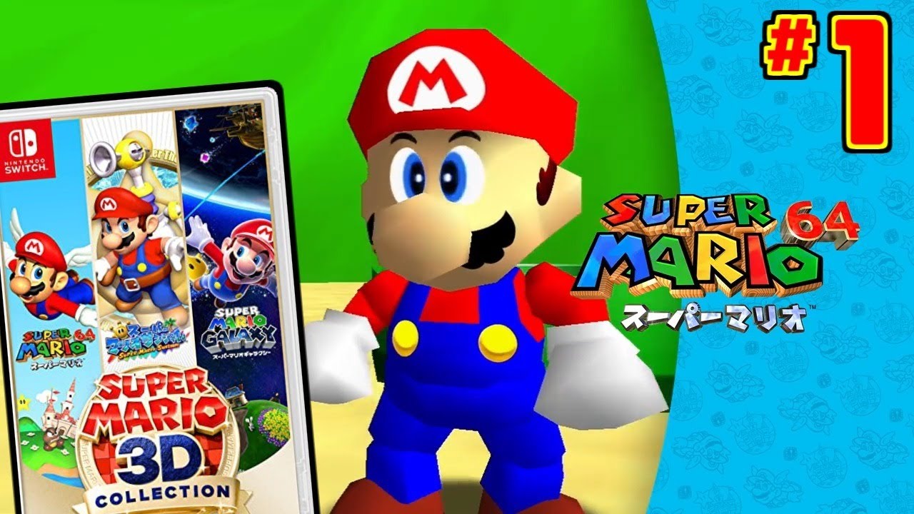 スーパーマリオ3Dコレクション マリオ64をスター70枚RTAでやります