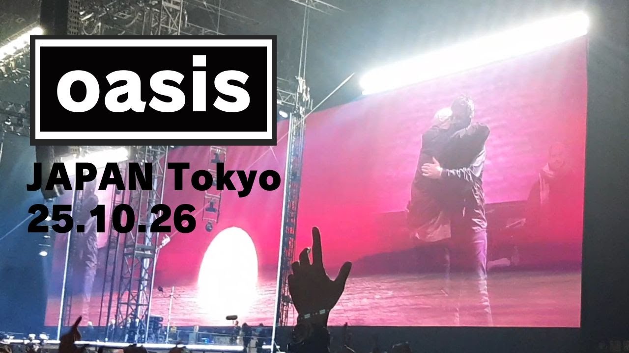 oasis japan tokyo 25.10.26 - YouTube