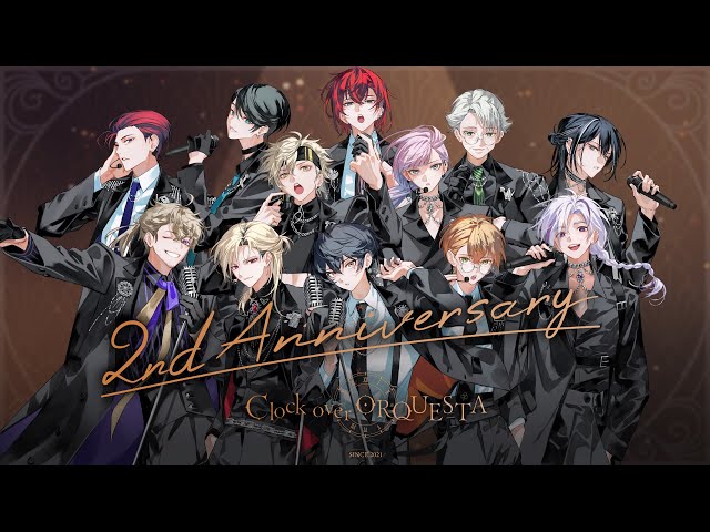 祝！#クロケスタ2周年】12人の青年によるお祝いボイス - Clock over