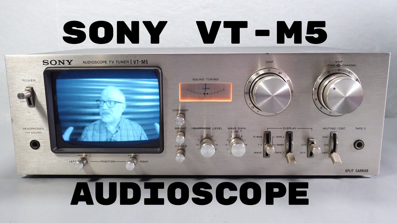 SONY VT-M5 - Beautifully obsolete - YouTube