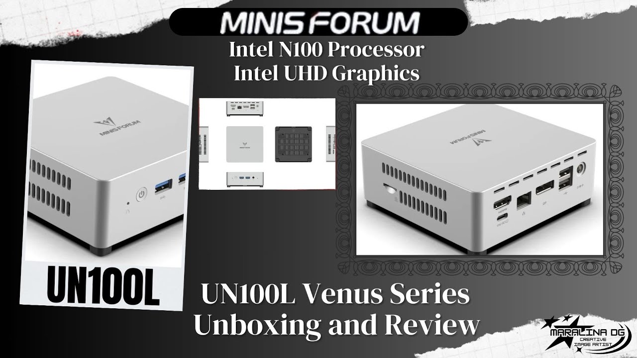 Minisforum UN100L - Power Efficient and Budget Friendly Mini PC