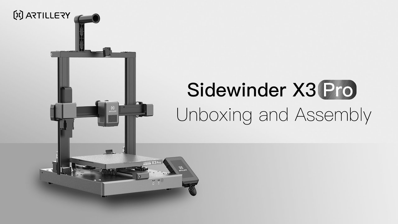 Artillery Sidewinder X3 Pro 3D Printer + 1KG PLA