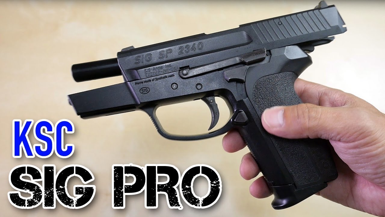 KSC】SIG PRO 2340【俺コレ銃砲店】ブローバックガスガン KSC BLOWBACK