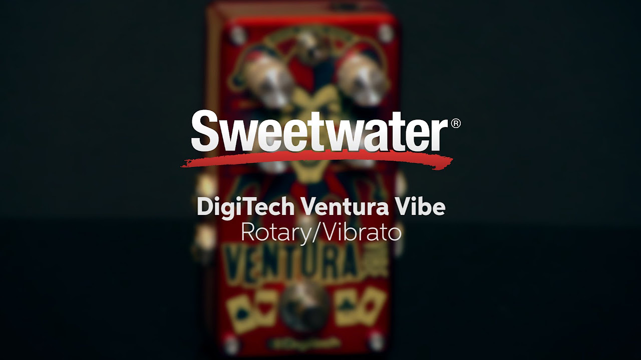 DigiTech Ventura Vibe Rotary/Vibrato Pedal Review by Sweetwater