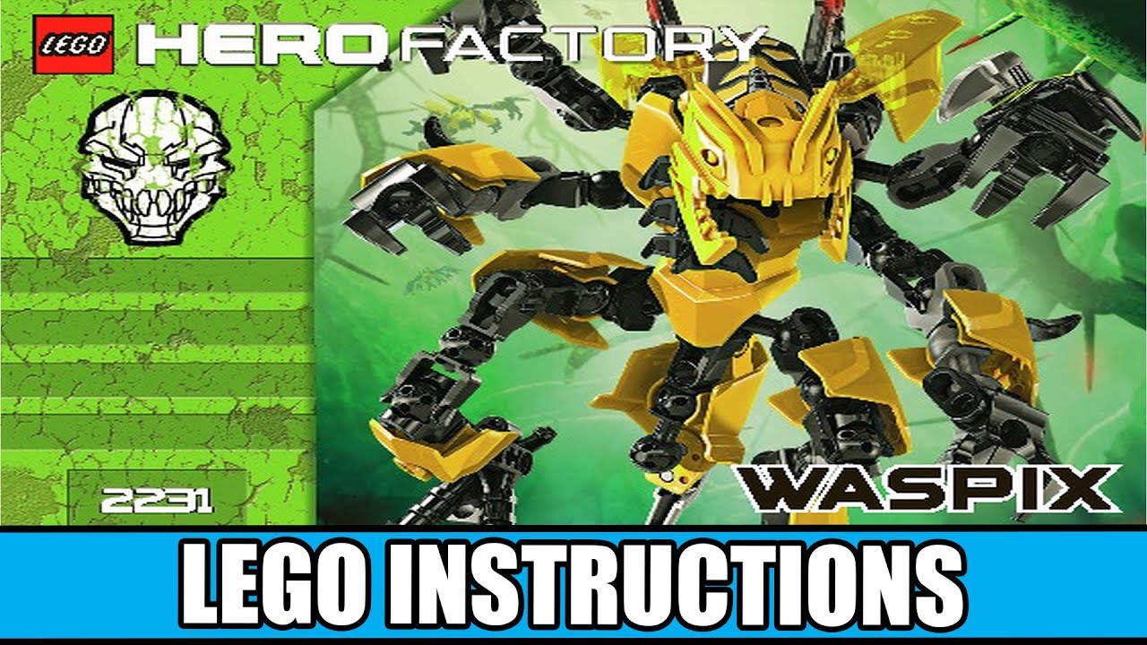 LEGO Instructions - HERO Factory - Savage Planet - 2231 - Waspix