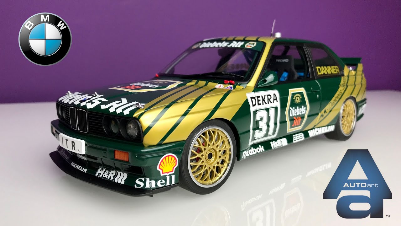 1:18 BMW M3 E30 DTM - Autoart Millennium (unboxing) - YouTube