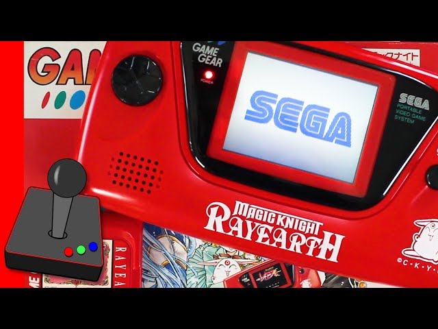 GORGEOUS Sega Game Gear - Magic Knight Rayearth Limited Edition