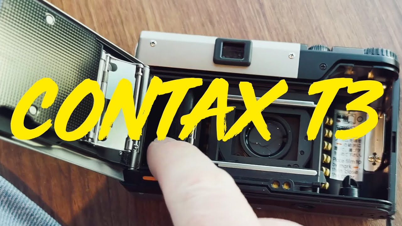 A day in Tokyo with my Contax T3 (which I broke) - YouTube