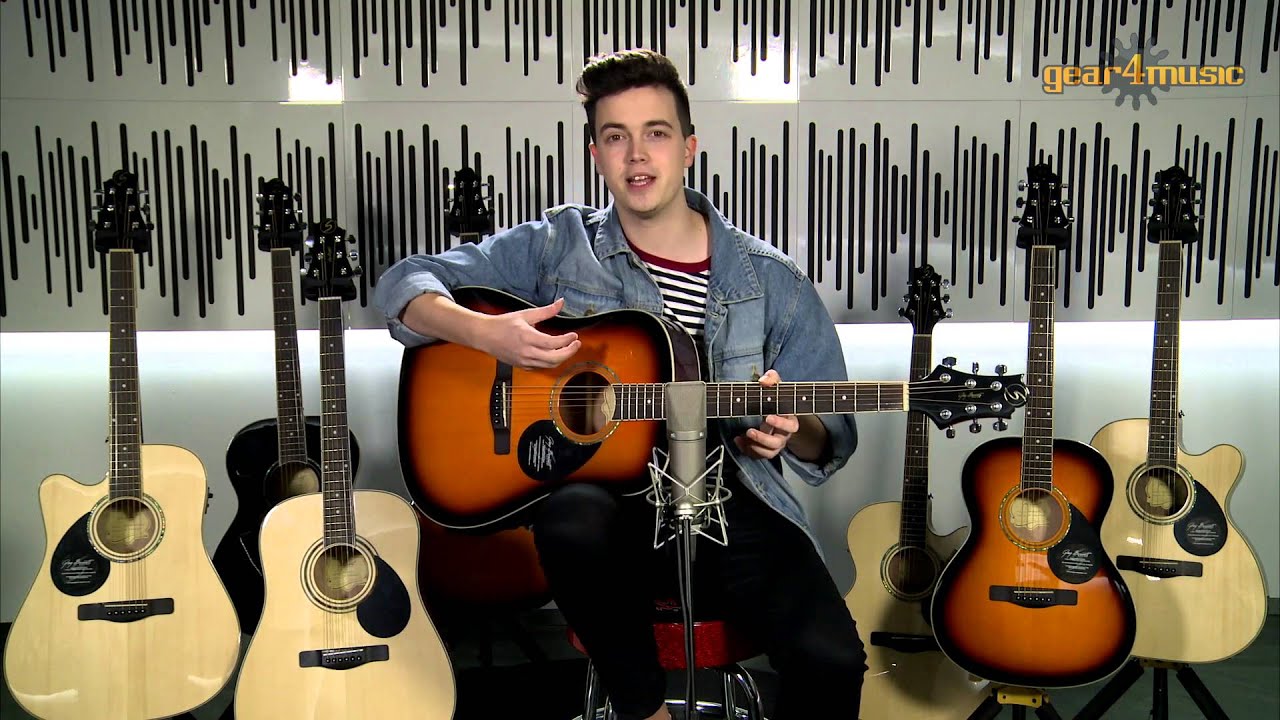Greg Bennett GD-100S Acoustic Guitar - YouTube