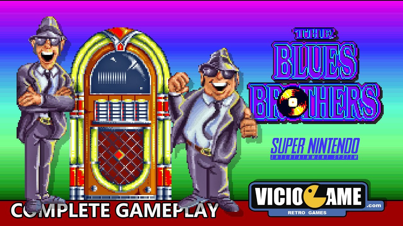 🎮 The Blues Brothers (Super Nintendo) Complete Gameplay - YouTube
