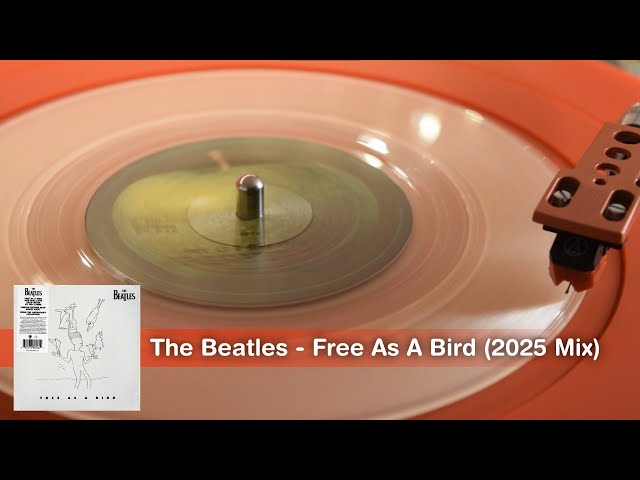 The Beatles - Free As A Bird (2025 Mix) ~ 45rpm Vinyl - YouTube