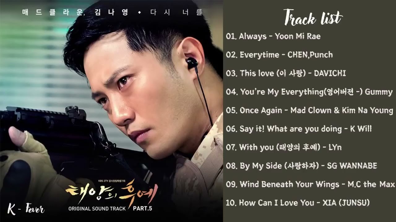 Descendants of the Sun (태양의 후예) OST [FULL ALBUM] - YouTube