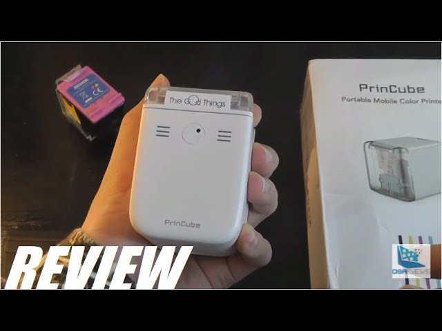 REVIEW: PrinCube - The World's Smallest Mobile Color Printer