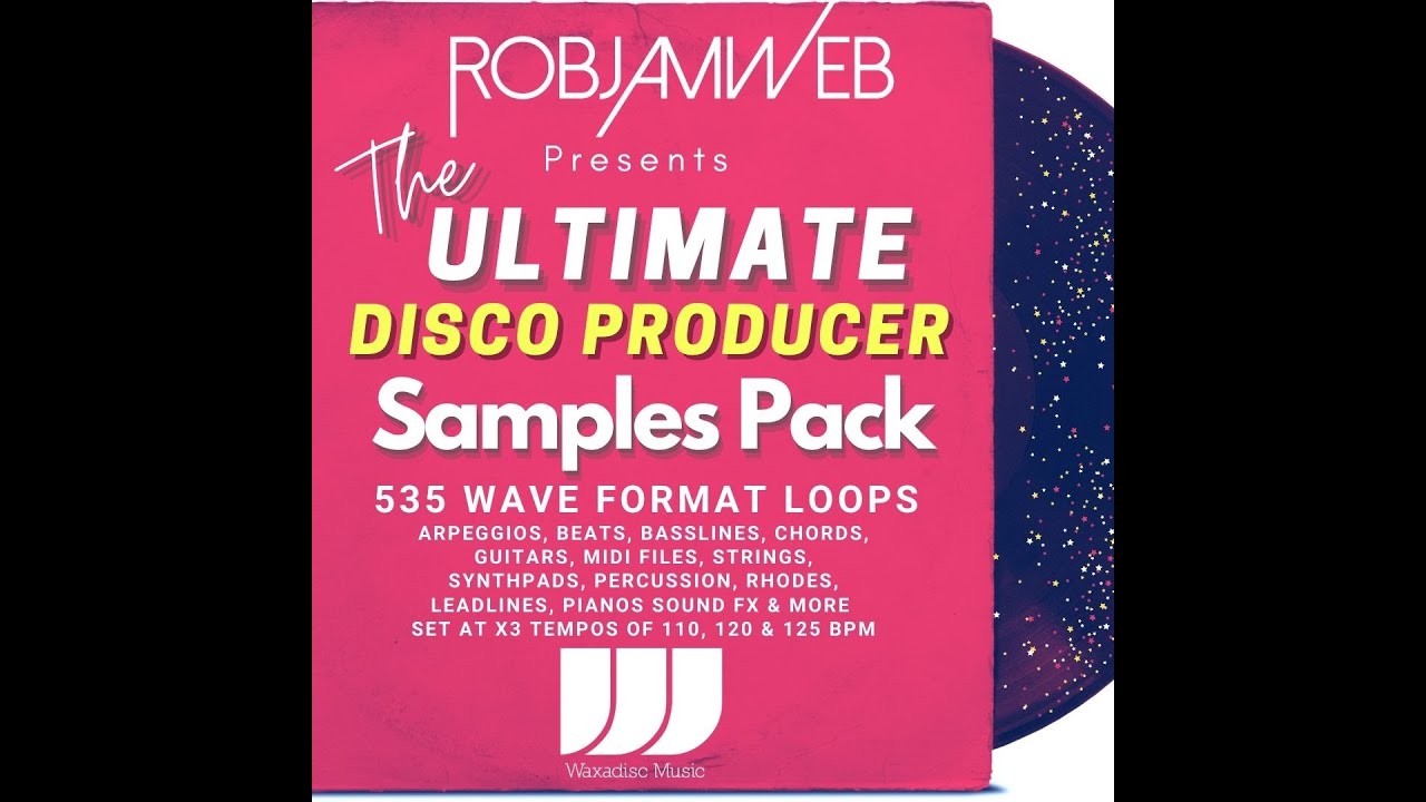 The Ultimate Disco Producers Sample Pack X535 loops, chords, midi