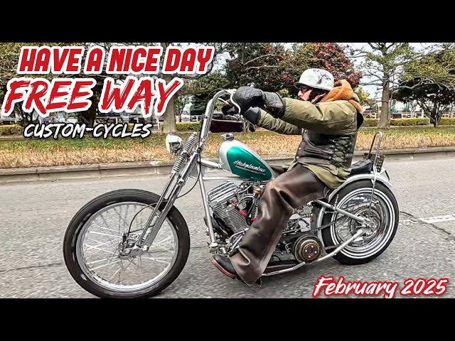 harley-davidson】これが大人のチョッパーFREE WAY custom-cycles