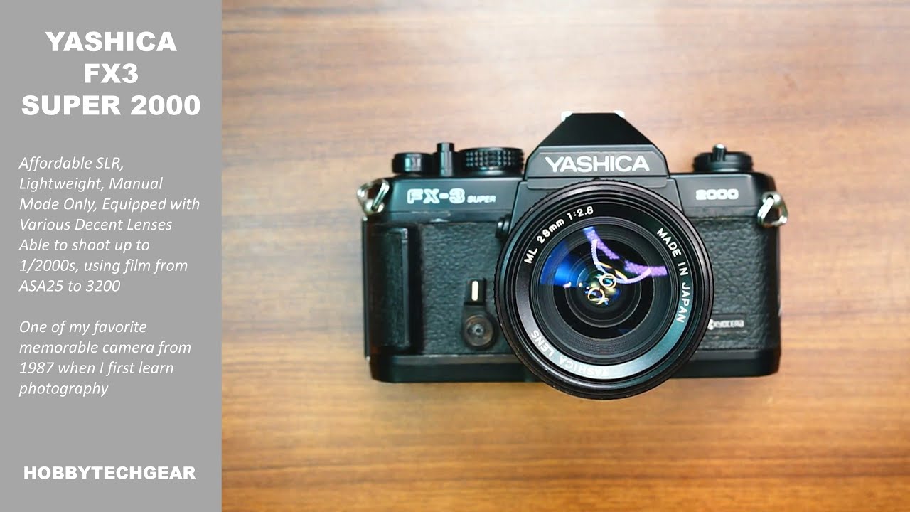 Film Photo Gear: Yashica FX3 Super 2000 Affordable Lightweight SLR
