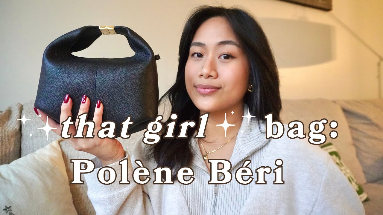 Polene Beri bag | Unboxing, review, what fits - YouTube