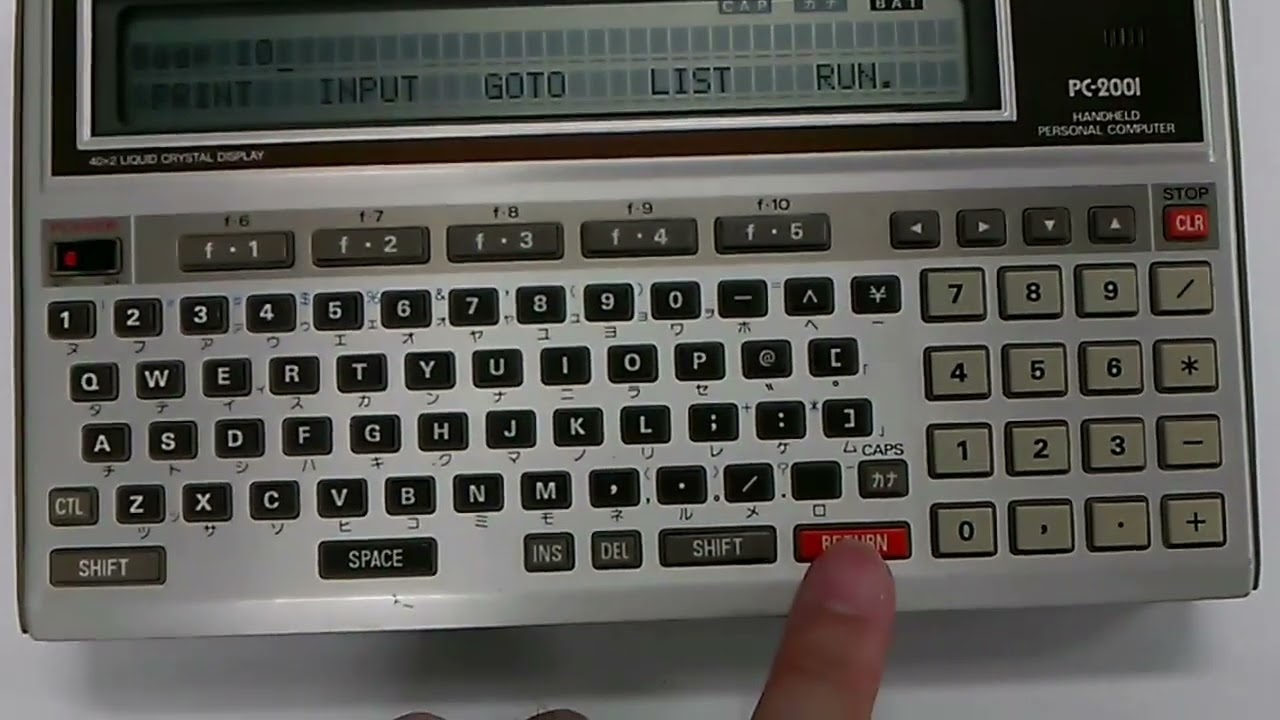 PC-2001 - NECのポケコン｜kzn