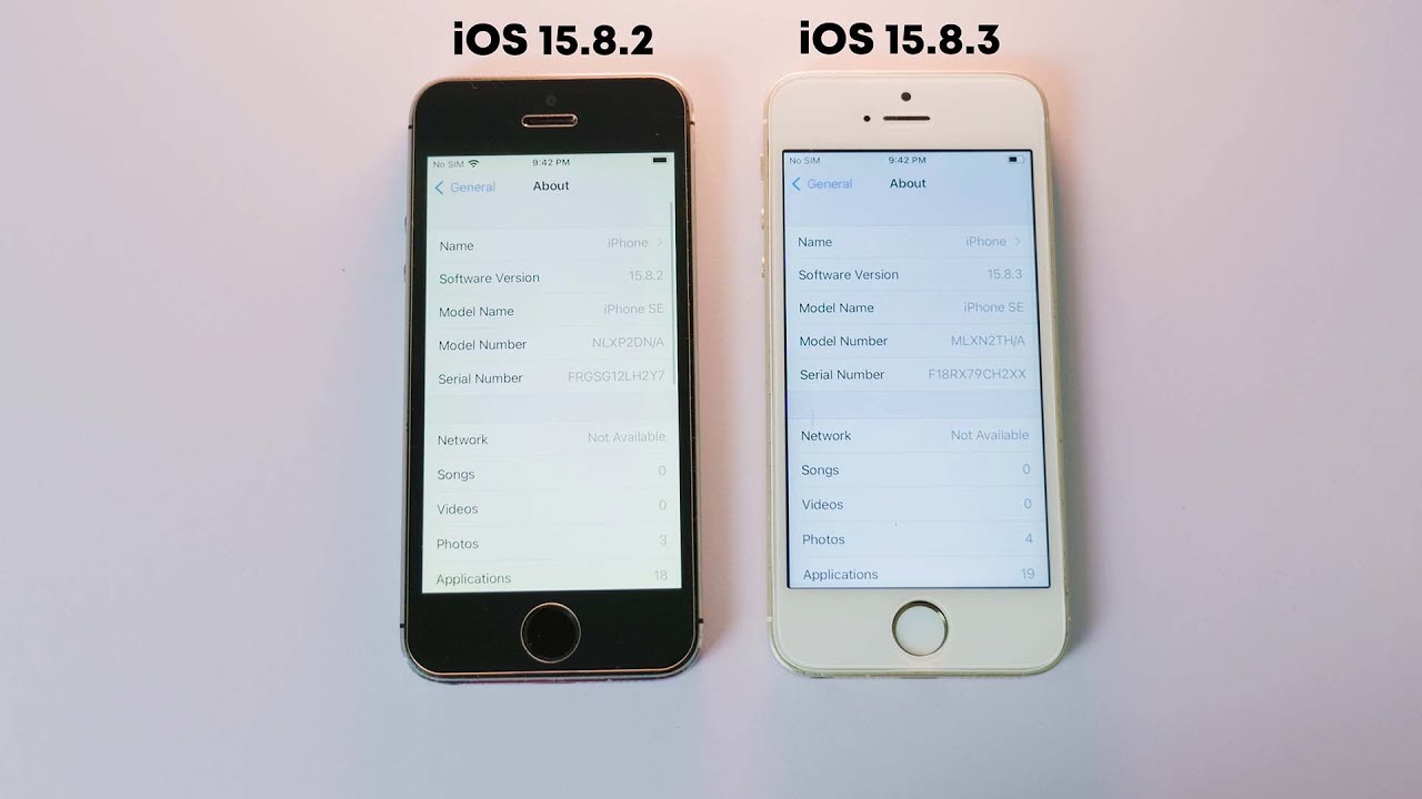 iOS 15.8.3 Vs iOS 15.8.2 on iPhone SE Full Speed Comparison - YouTube