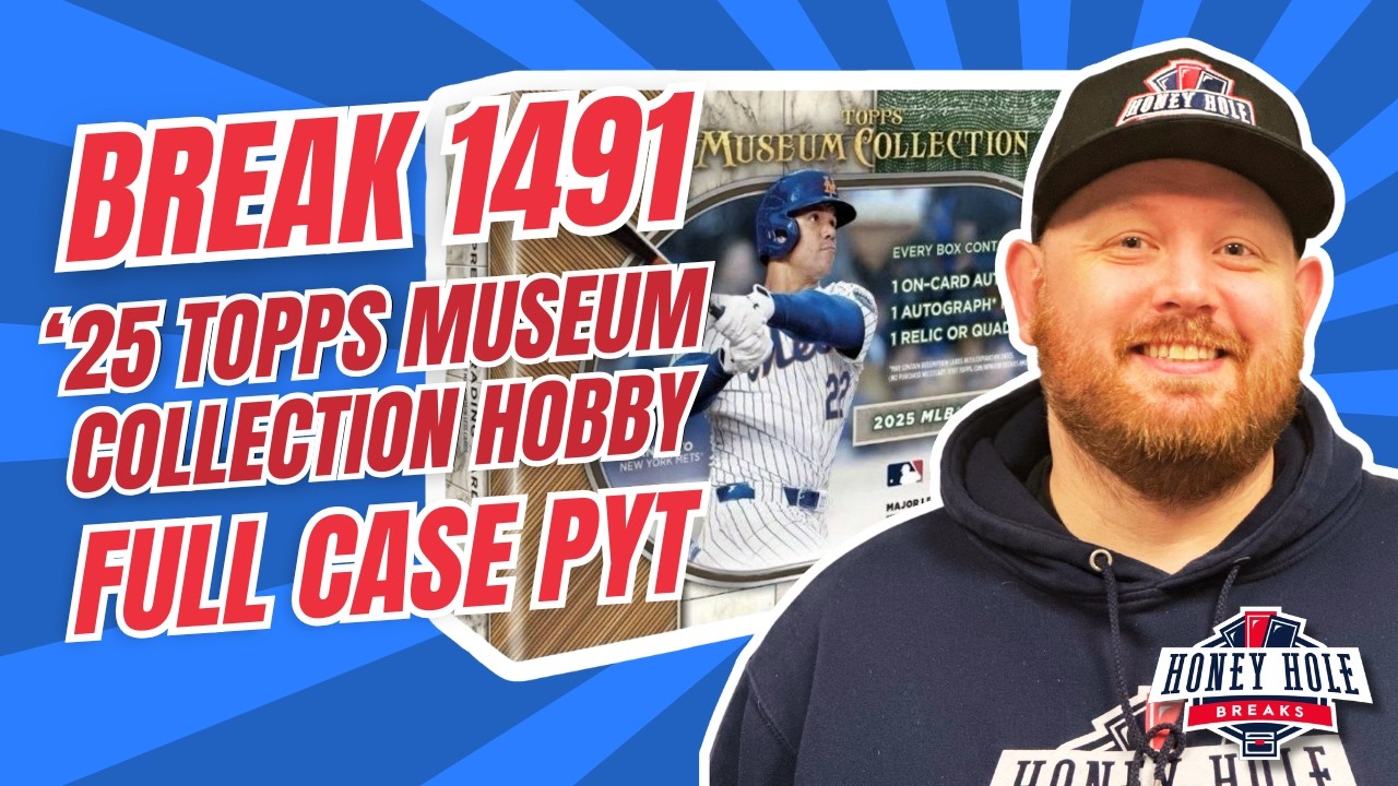 HOF BOOKLET!!! FULL CASE 2025 Topps Museum Collection Baseball