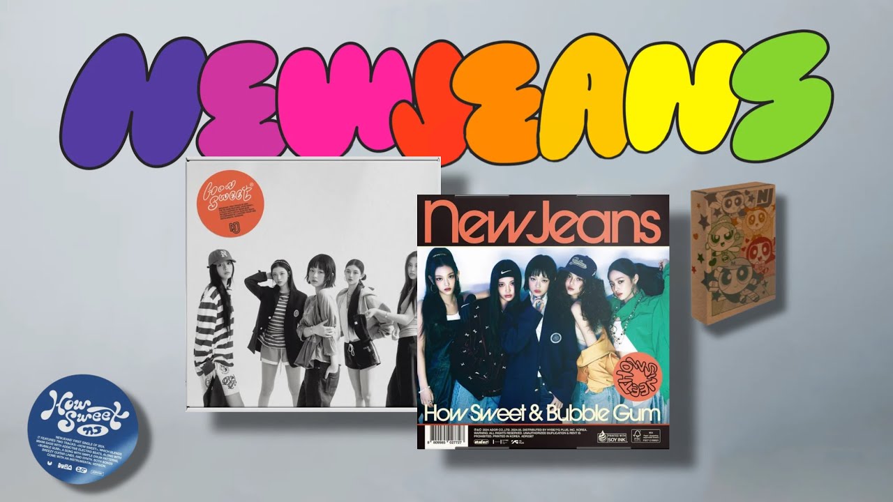 NewJeans / How Sweet | Album Unboxing! #kpop - YouTube