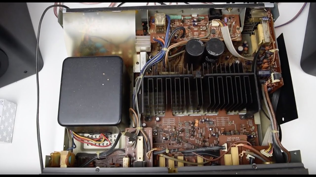 Technics SU-V7 (Full HD) A Look Inside -Stereo Integrated DC