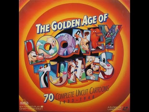 Golden Age of Looney Tunes Vol. 1 Laserdiscs (Public Domain