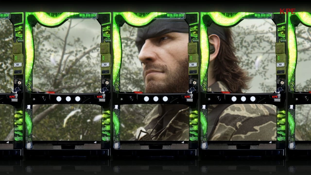 公式】パチスロ「メタルギア ソリッド スネークイーター」ティザーPV