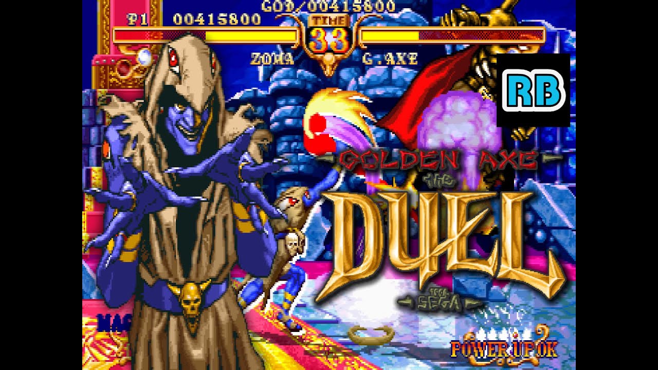 1995 [60fps] Golden Axe - The Duel 425200pts Zoma ALL - YouTube