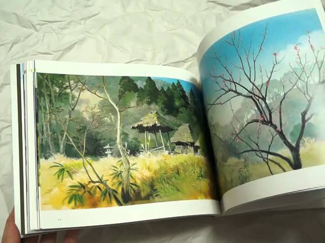 男鹿和雄展 図録 画集 スタジオジブリ背景画 - YouTube