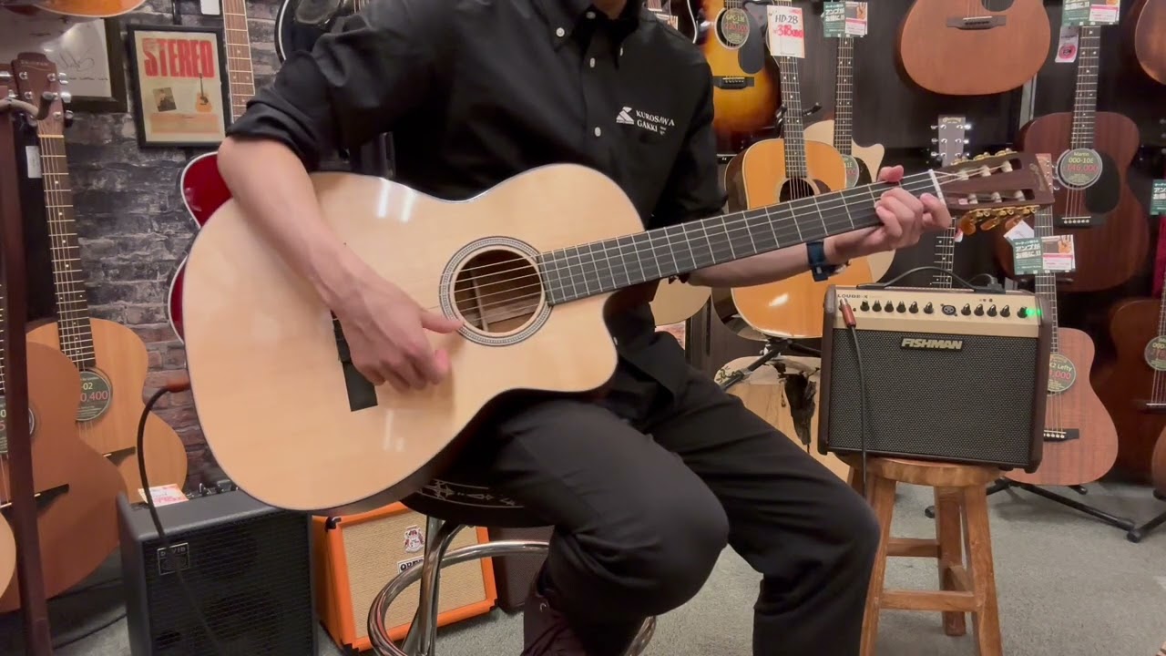 Martin 000C12-16E Nylon - YouTube