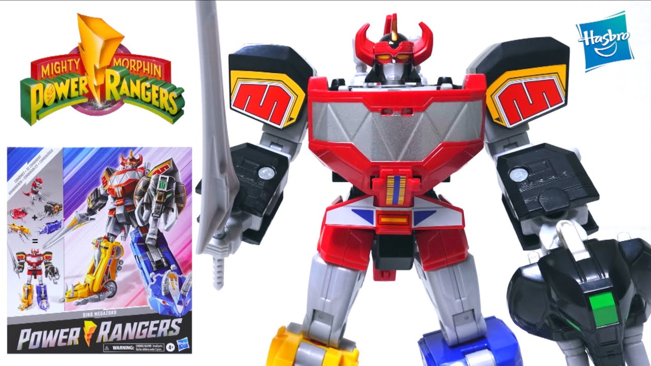 Hasbro Power Rangers】Buildable Dino Megazord Box set wotafa's