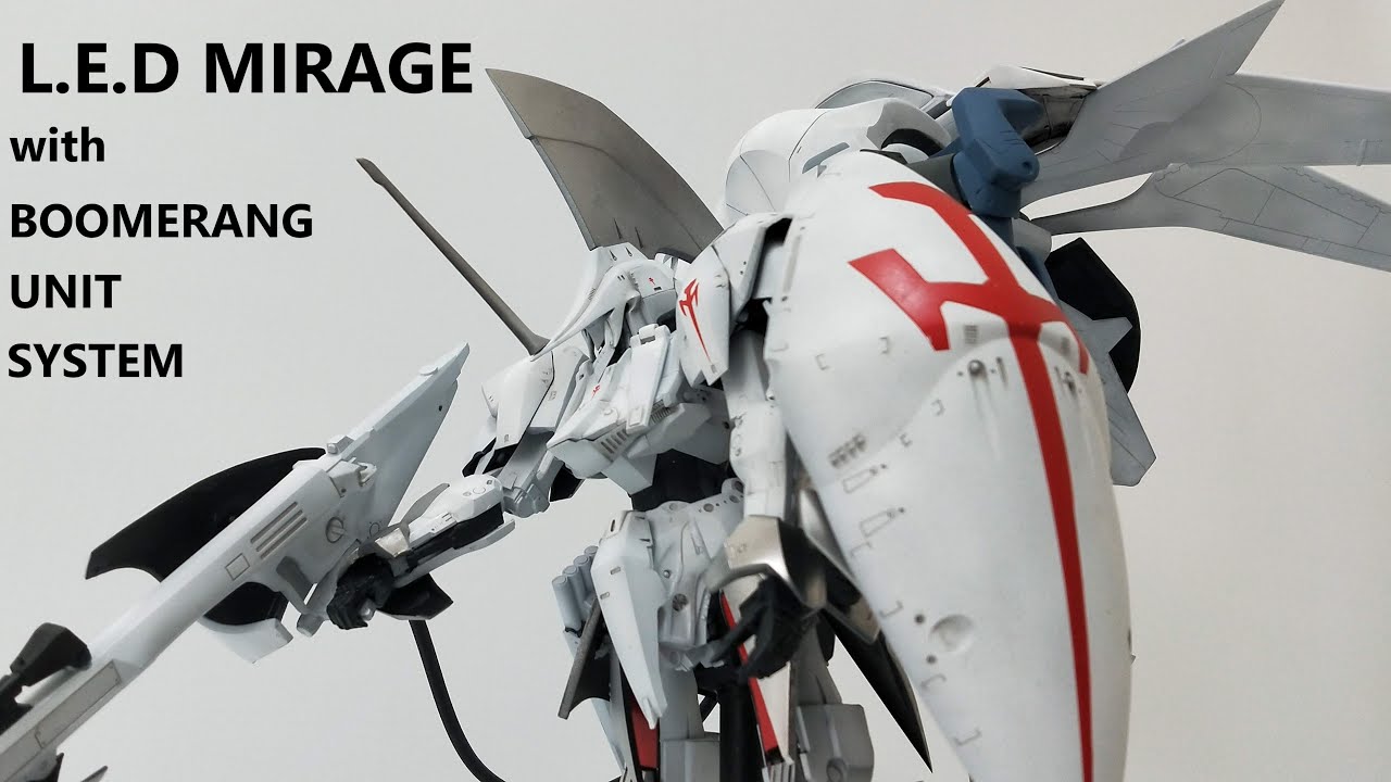 レッドミラージュ ブーメランユニット装着型を作る - YouTube