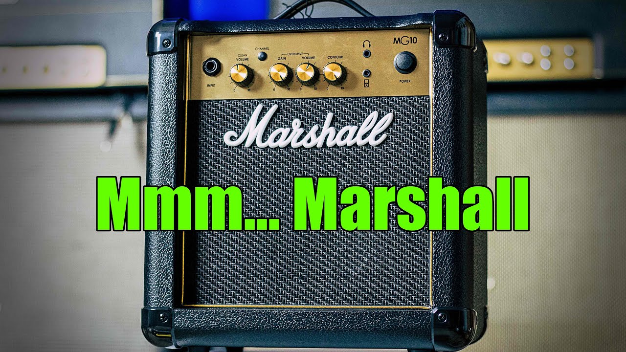 Marshall MG10G (CHEAP & Classic Marshall?) - YouTube