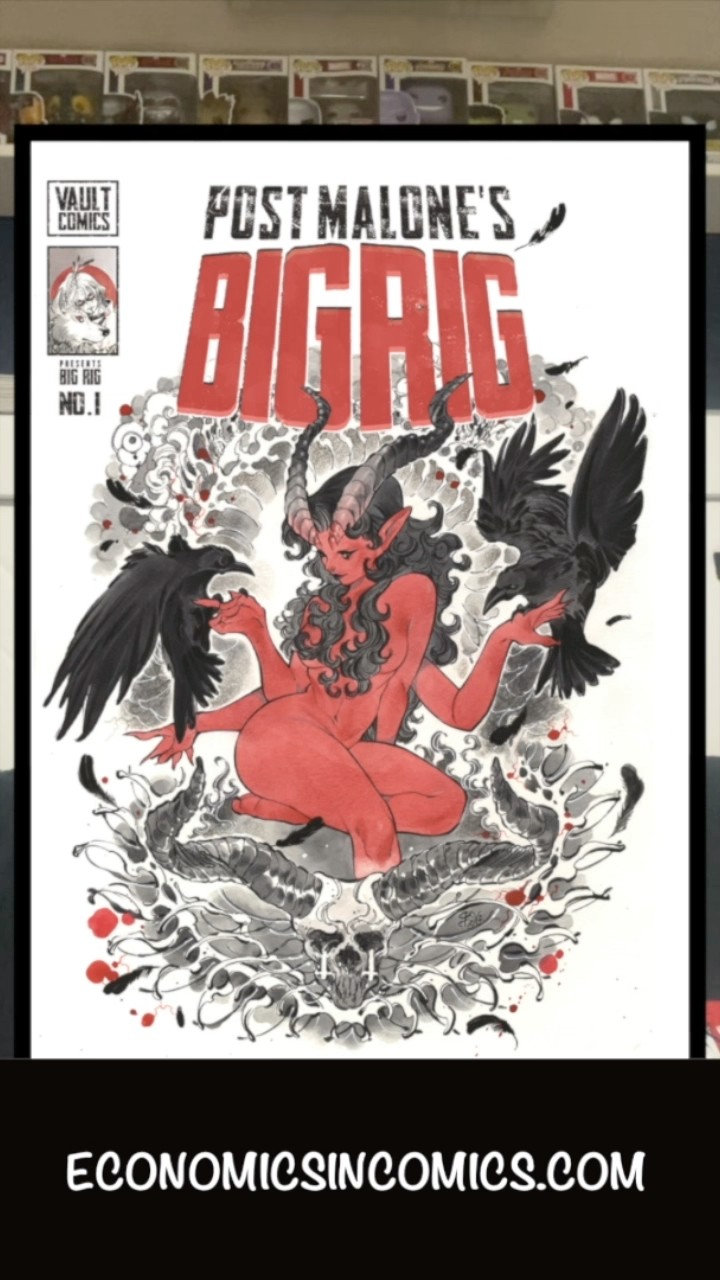 Post Malone's Comic Big Rig Features 🔥From Peach Momoko - YouTube