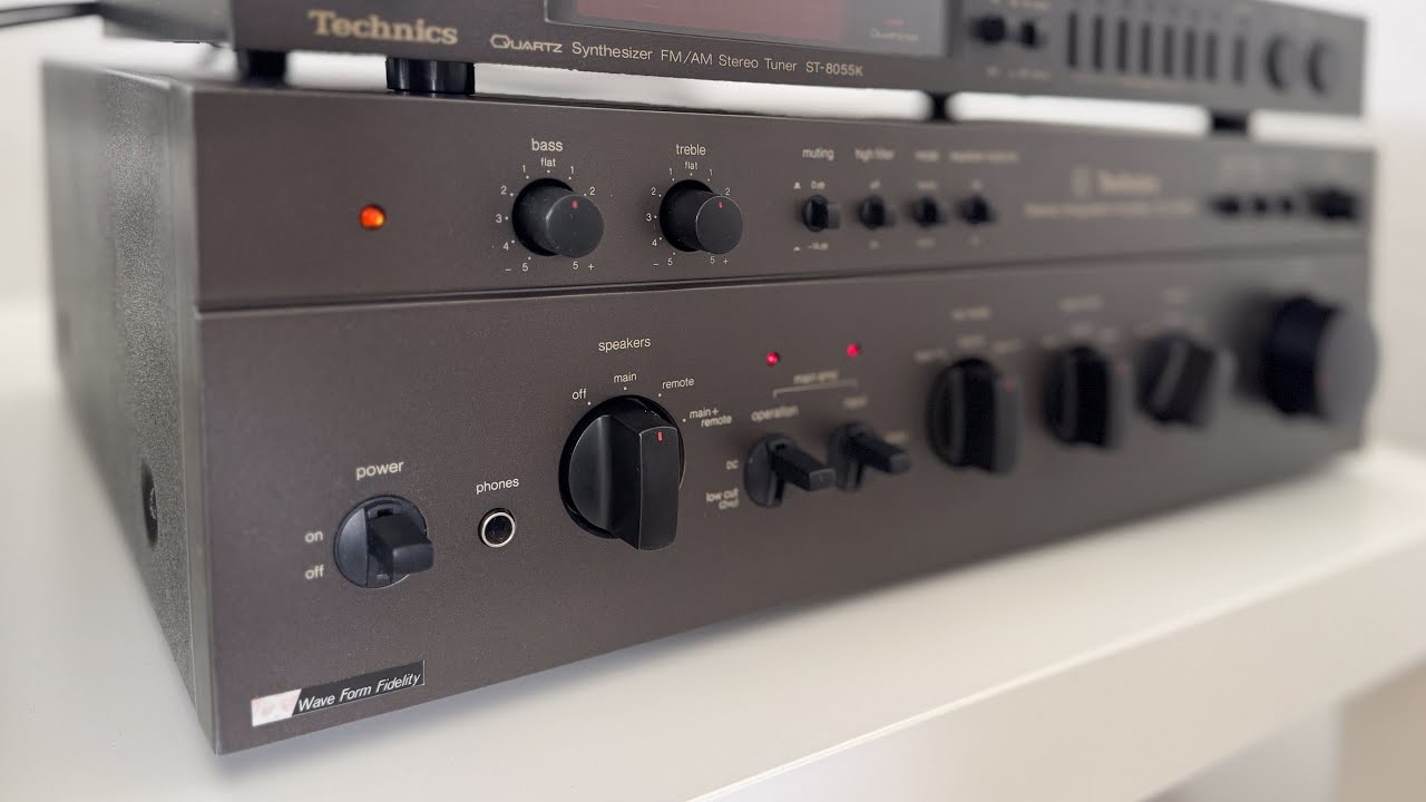 Technics SU-8080 Stereo Integrated Amplifier: Restoration - YouTube