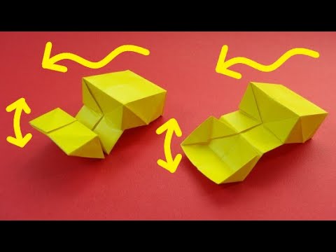Origami Bulldozer & Wheel loader Origami Bulldozer & Wheel Loader