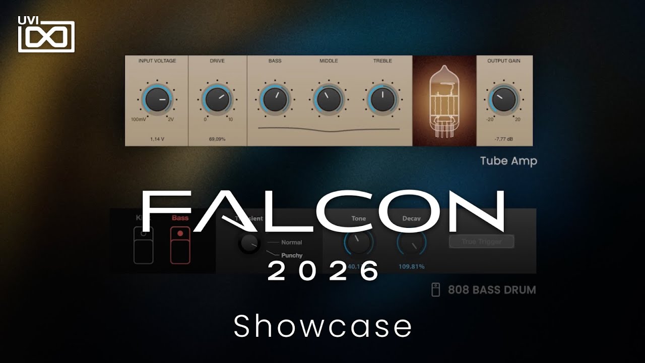 UVI FALCON - beatcloud - DTM,DAW,プラグインソフトのオンライン