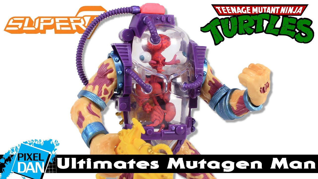TMNT Ultimates Mutagen Man Super7 Action Figure Review | Teenage
