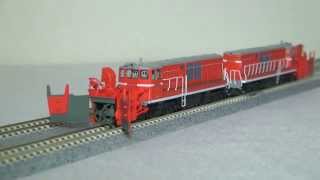 Nゲージ鉄道模型】マイクロエースA8163・DD14 305・315前方投雪型2両