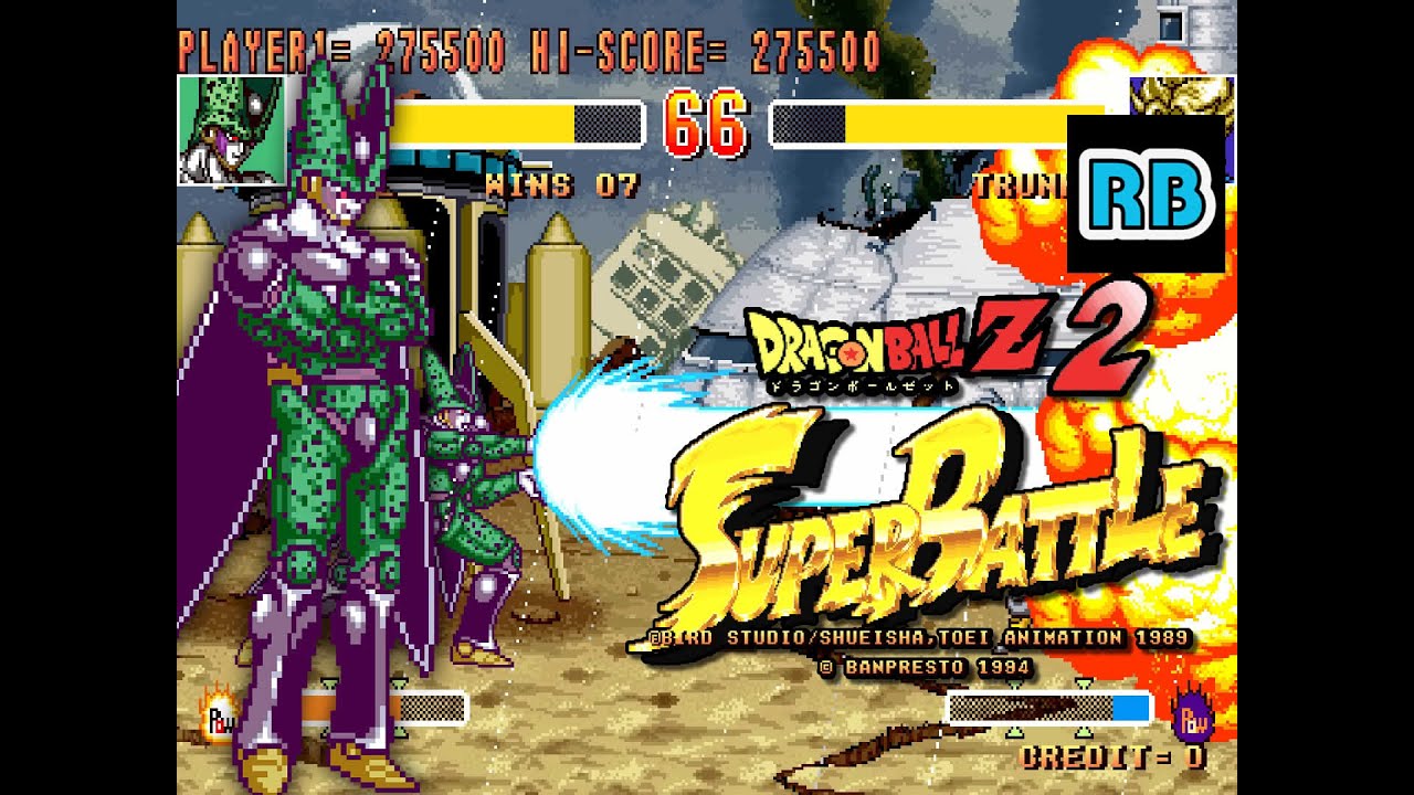 1994 [55ps] Dragonball Z 2 368500pts Cell ALL - YouTube