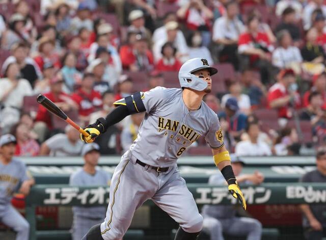 阪神 佐藤輝明が先制22号ソロ 57打点でリーグ単独トップ/阪神
