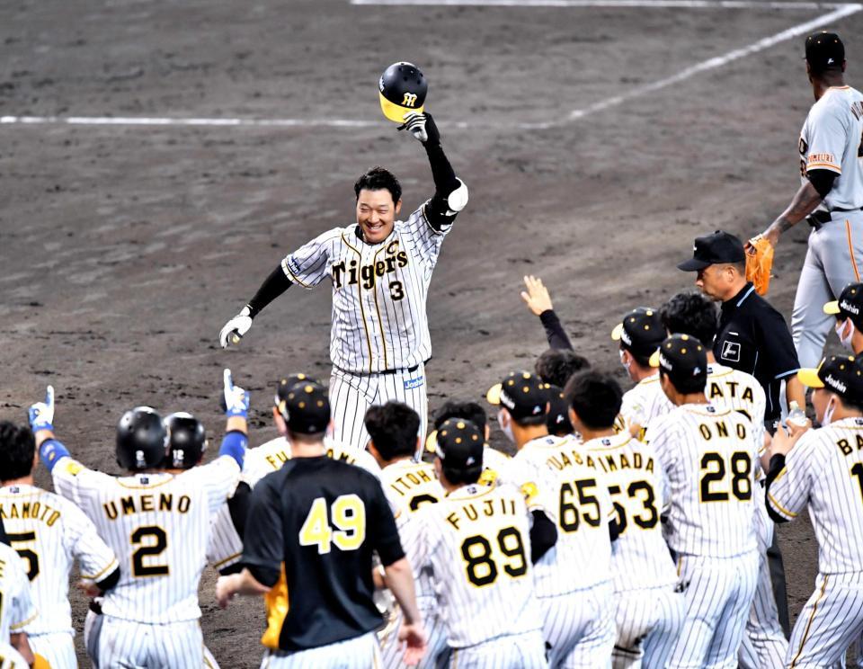 阪神・大山 劇的奪首弾！しびれた逆転サヨナラ「もう死ぬ気で」連夜の
