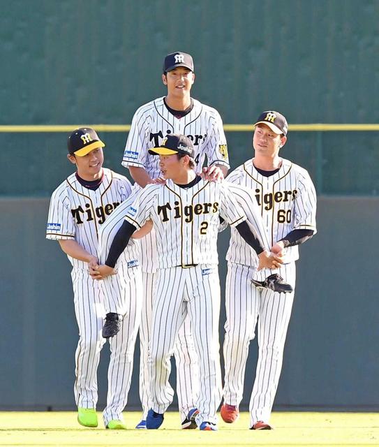 阪神・岩貞、原口ら 元阪神・横田さんの思い胸に、定位置の中堅で