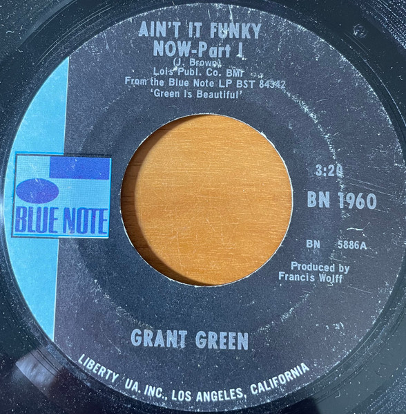 Grant Green – Ain't It Funky Now – Vinyl (7