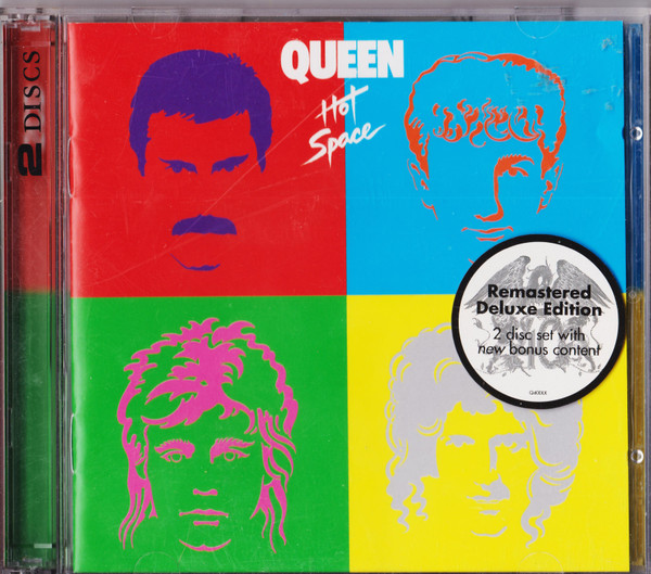 Queen – Hot Space – CD (Album, Deluxe Edition + 2 more) + CD (EP