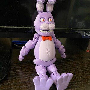 ボニー - FNAF - フルカラー可動アクションフィギュア、ファイブナイツ