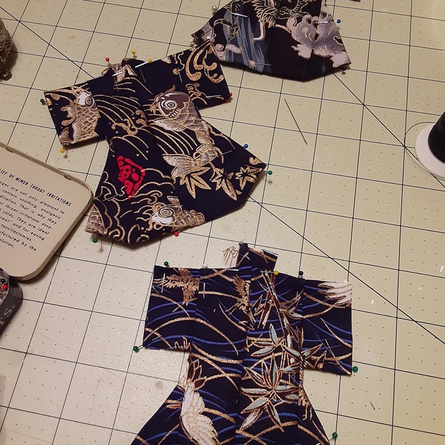 ミニ着物PDF型紙 - Etsy 日本